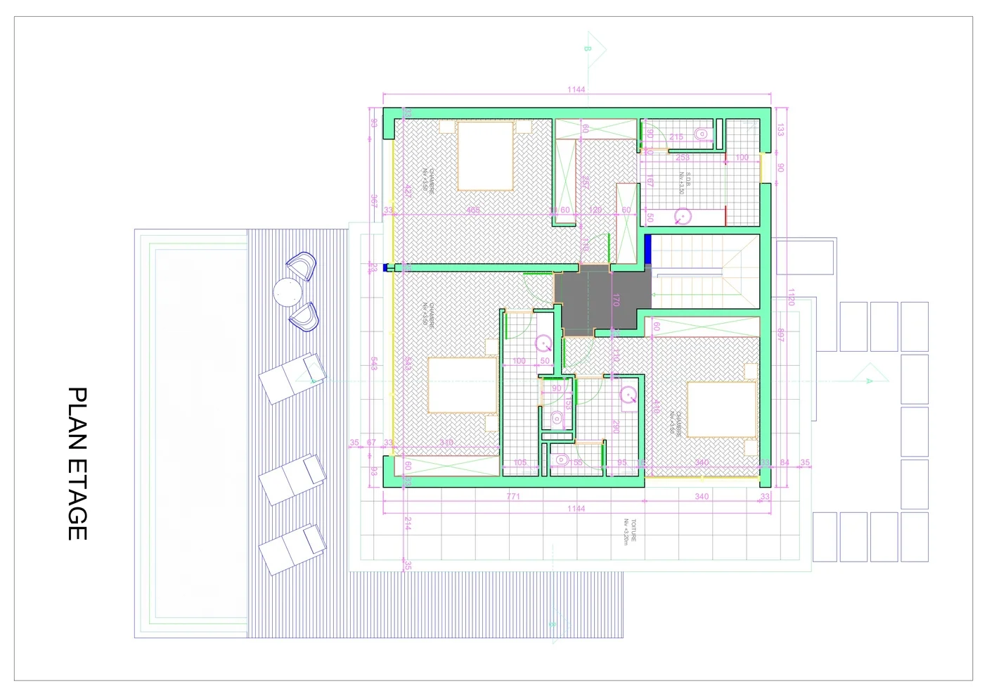 Plan Sous-sol Type 1