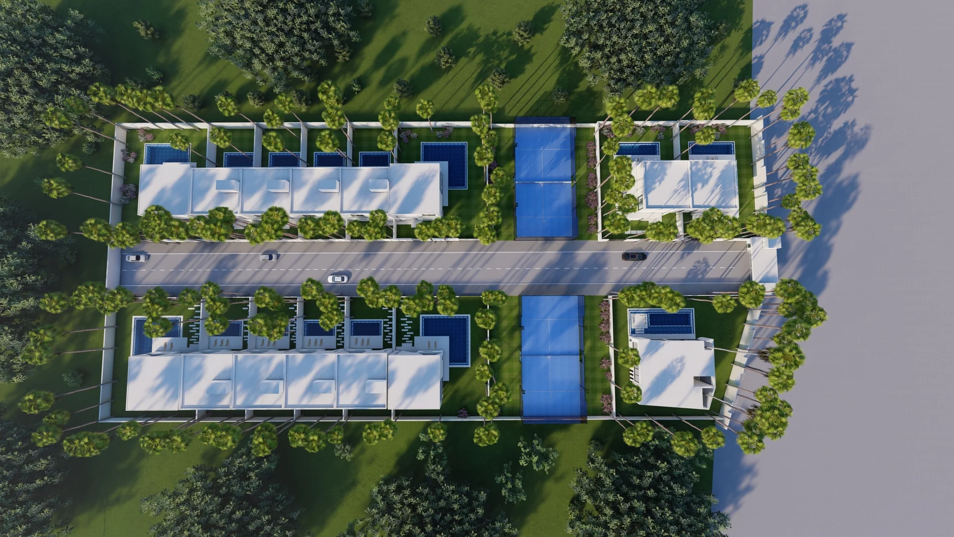 Plan de masse 3D Projet A