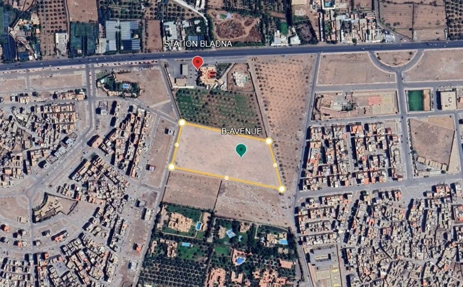 Emplacement Projet B Marrakech
